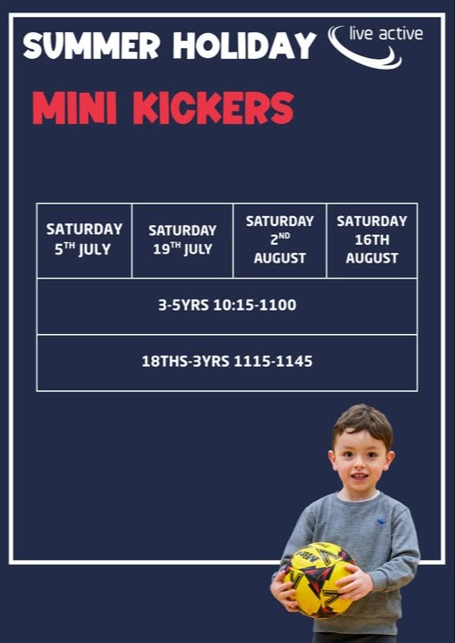 Mini Kickers - Live Active Blairgowrie